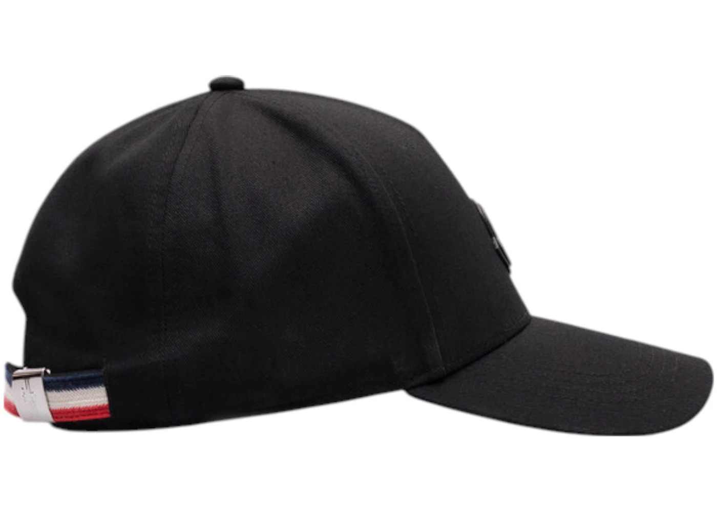 Moncler Logo Patch Baseball Cap Black - 2