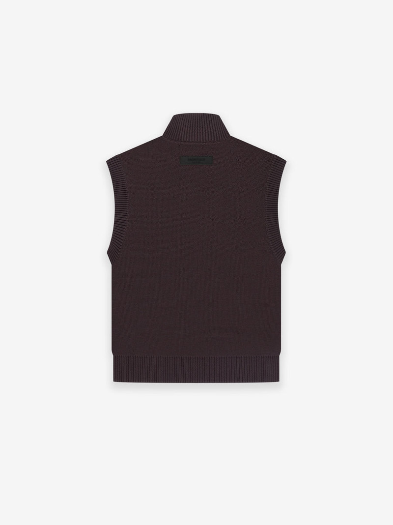 Womens Pullover Mockneck Vest 4