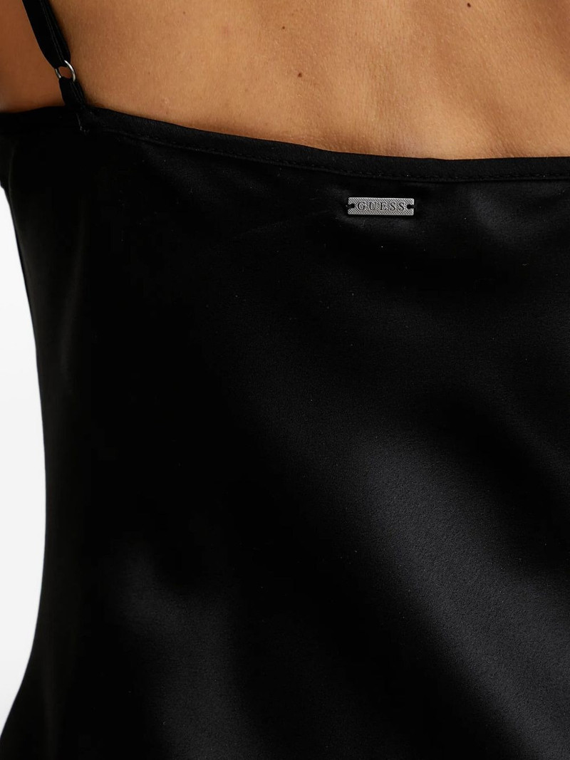 cowl-neck slip dress 3