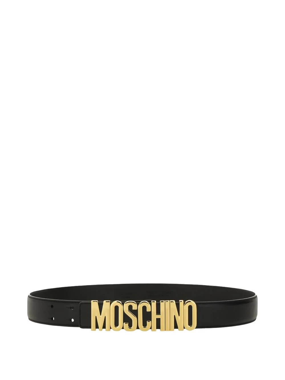 logo-buckle belt - 1