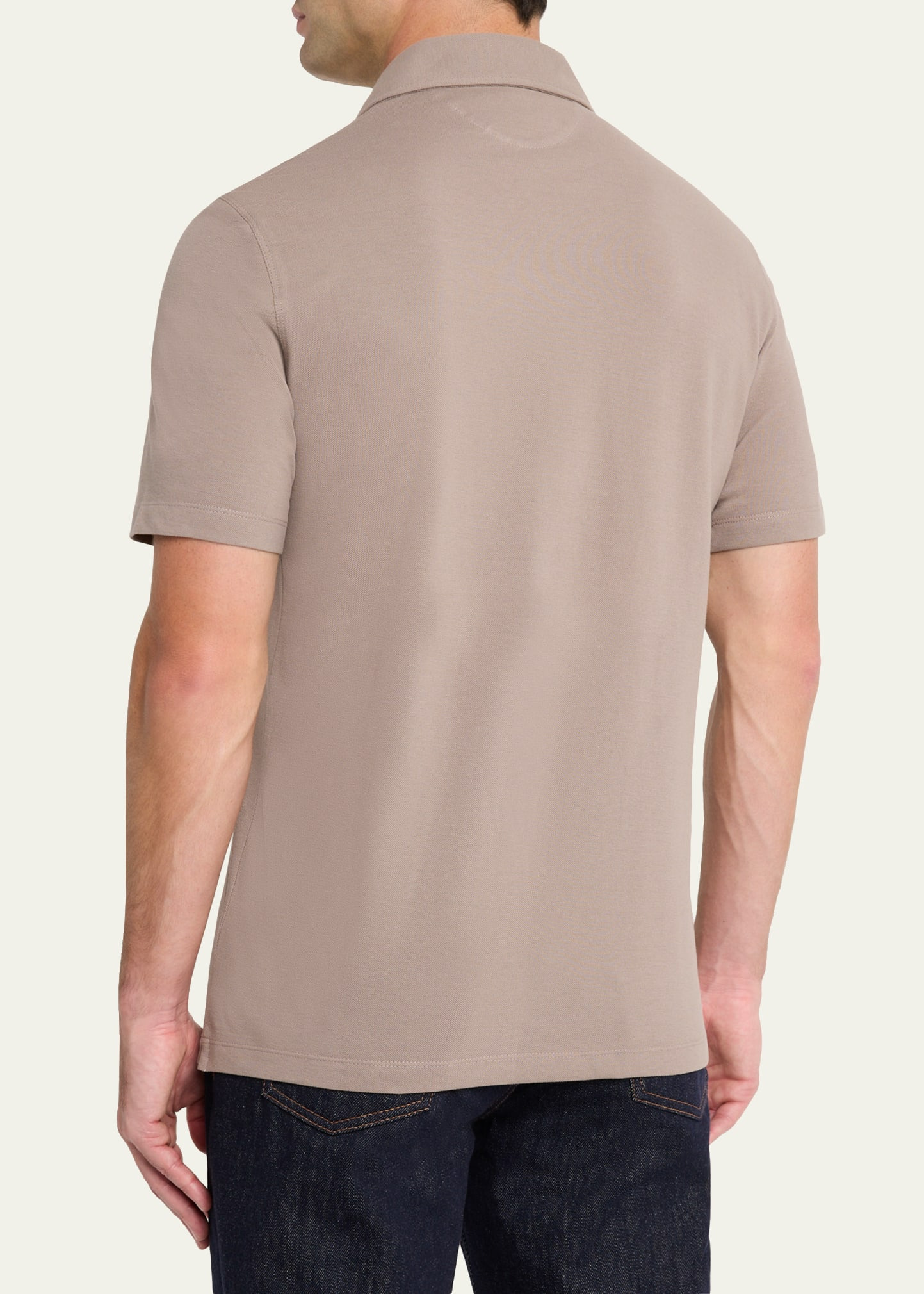 Men's Cotton Pique Polo Shirt - 3