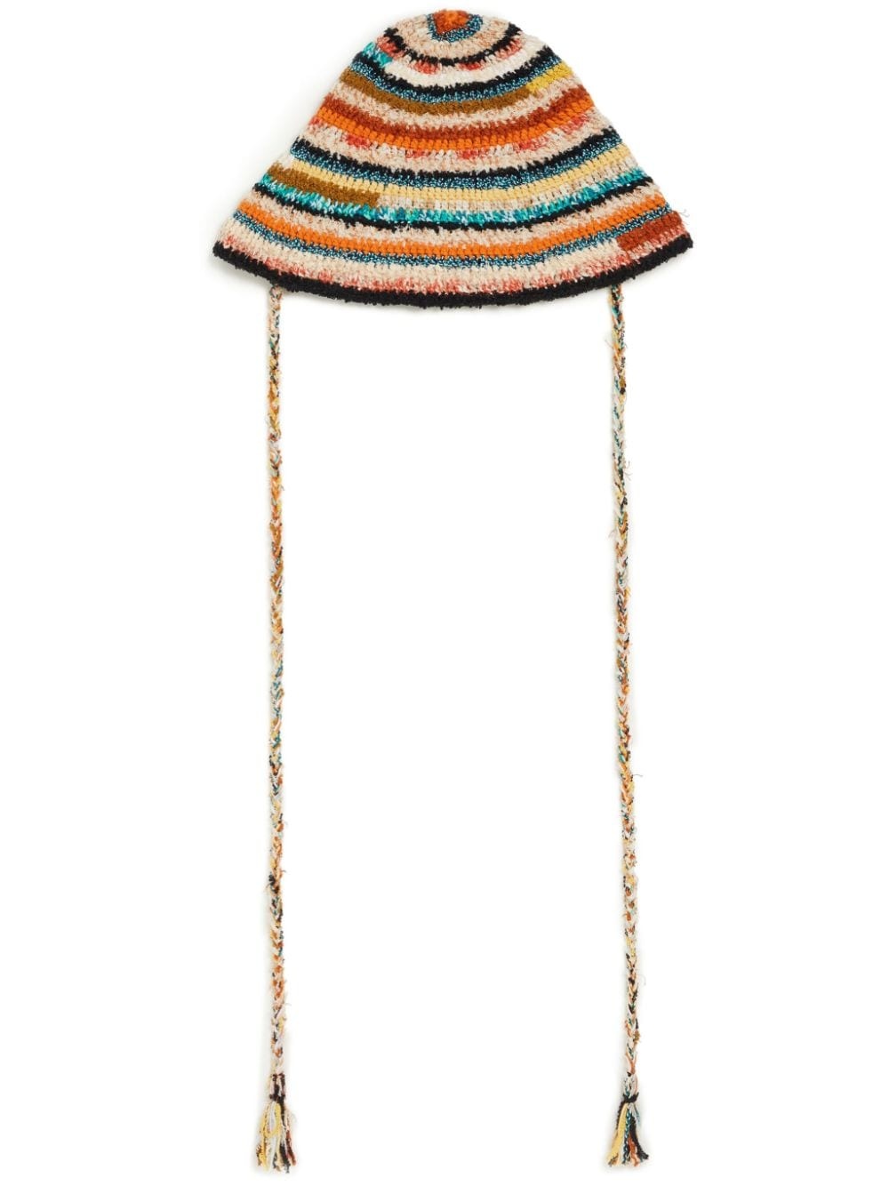 Madurai striped bucket hat - 1