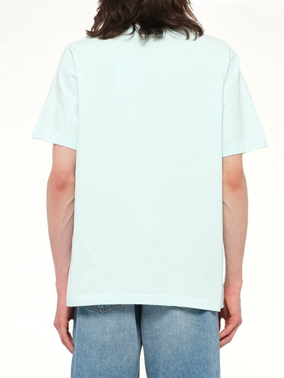 Manga Tennis Ball T-Shirt in Pale Blue - 5