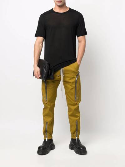 Rick Owens drawstring-waist tapered trousers outlook