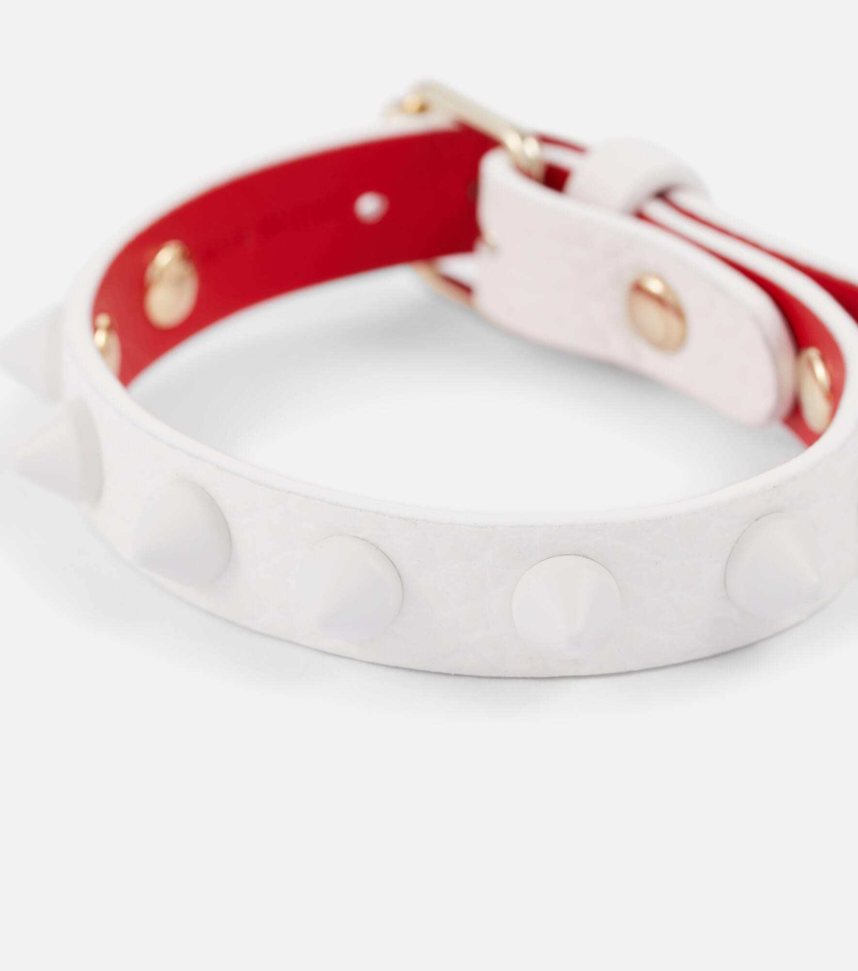 Loubilink leather bracelet - 4