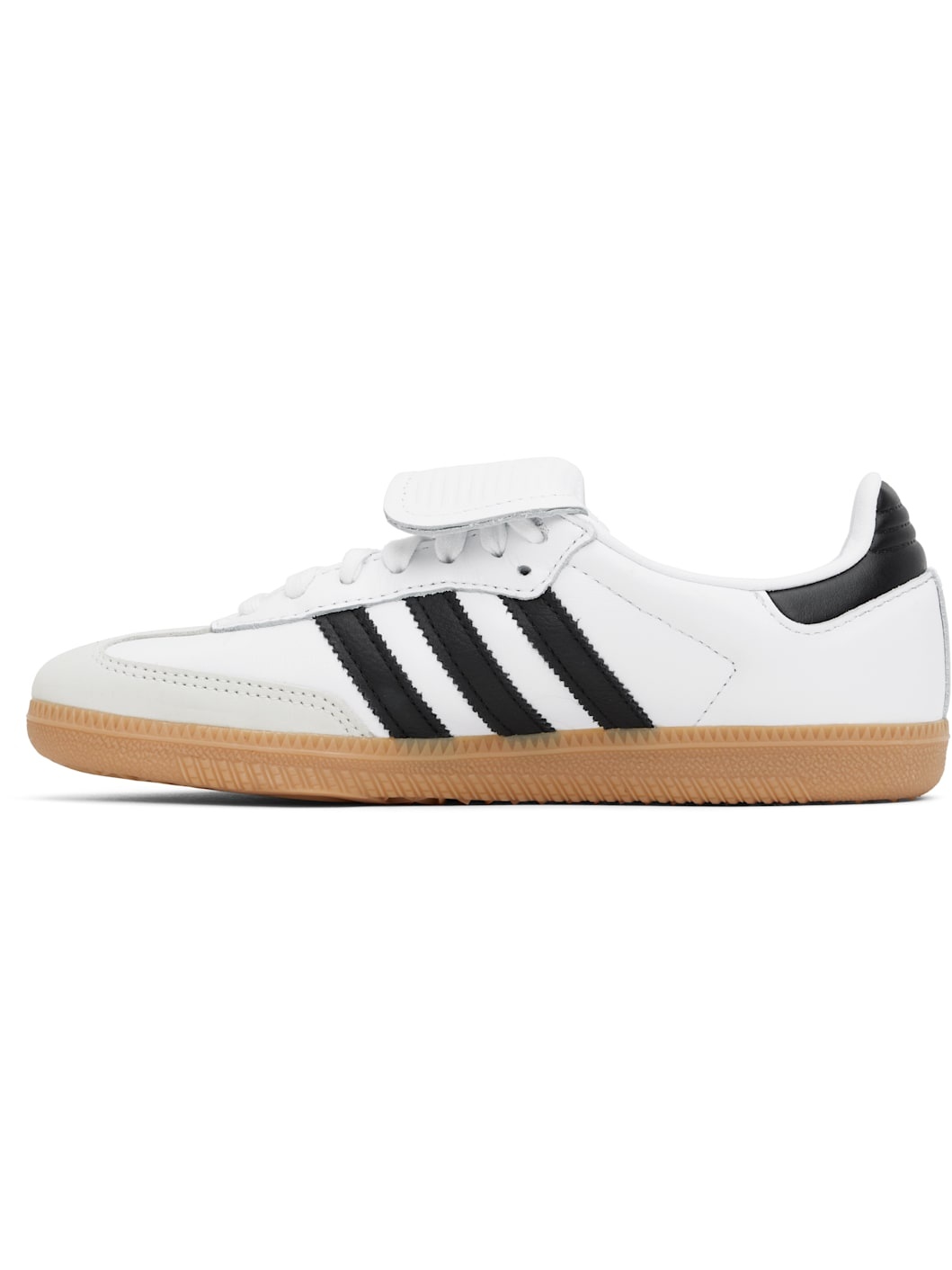 White & Black Samba LT Sneakers - 3