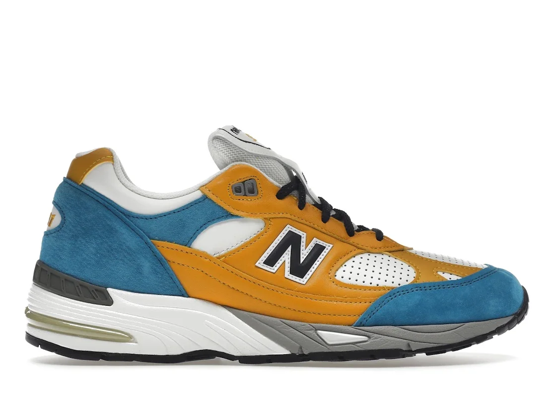 New Balance 991 MiUK SNS Blue Yellow - 1