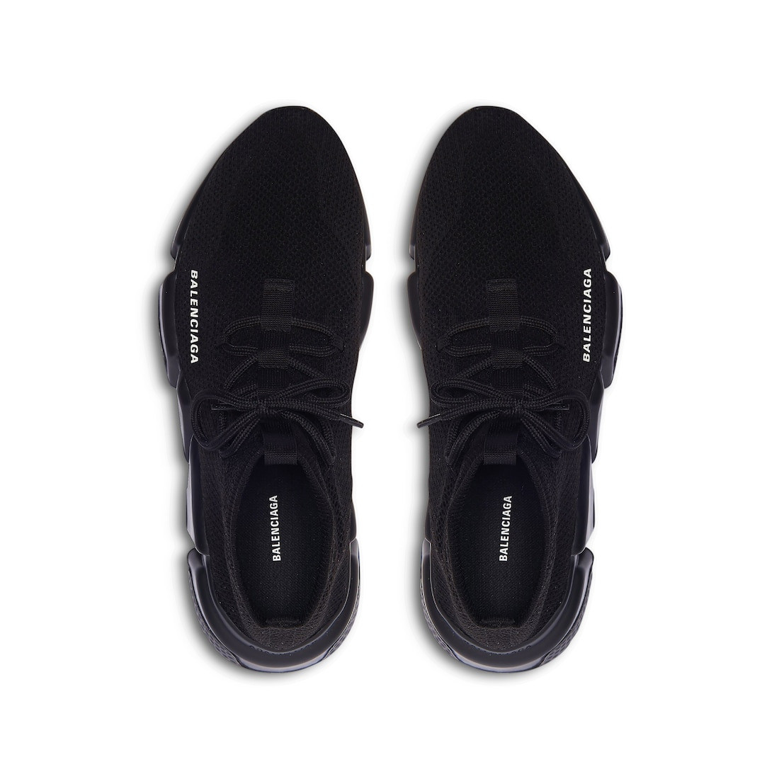 Men's Speed Lace-up Sneaker in Black - 4