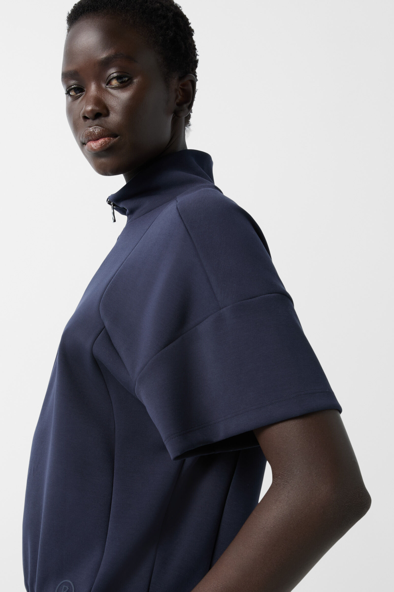 Mila sweatshirt in Navy blue - 5