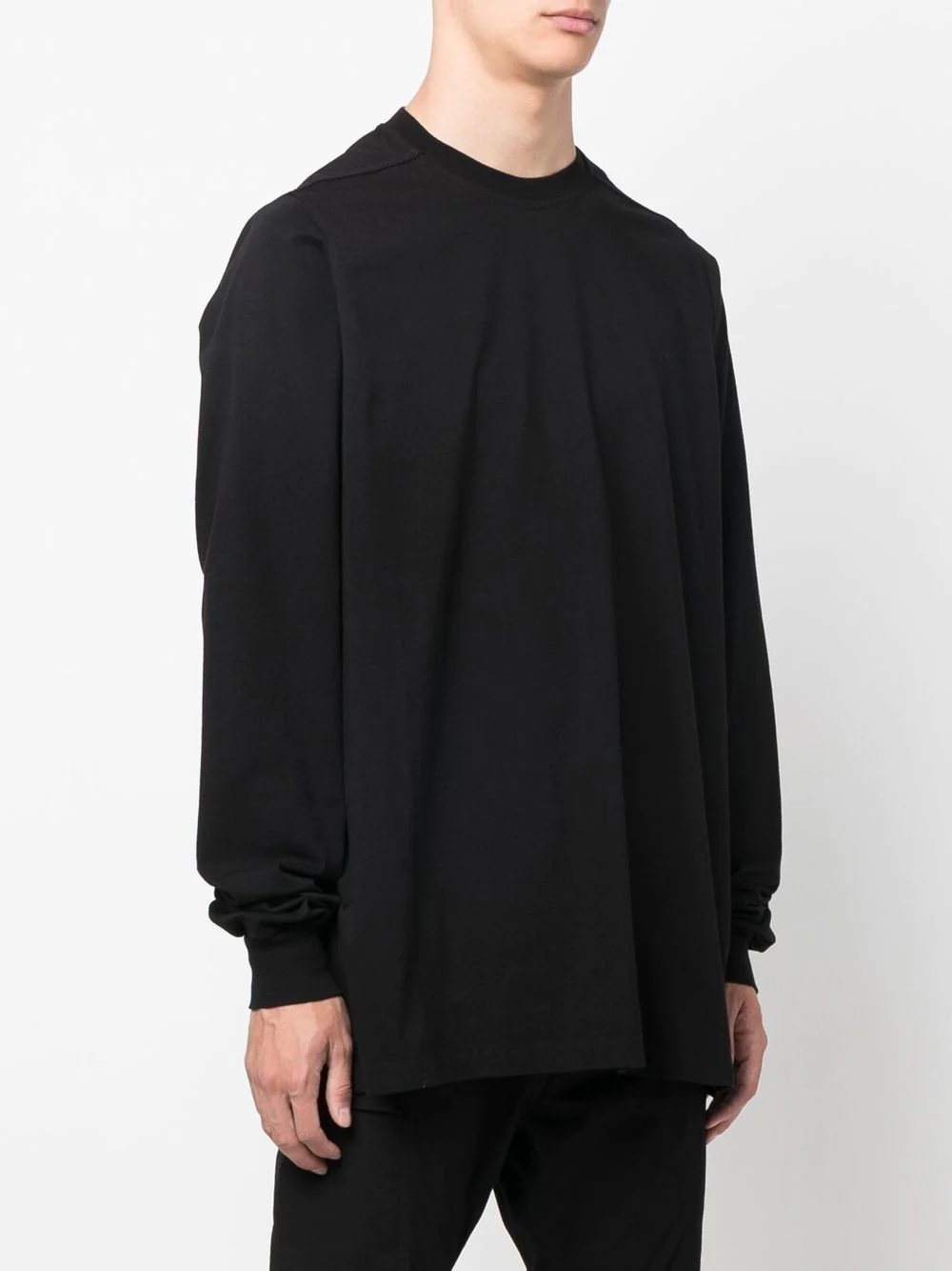 crew neck long-sleeved T-shirt - 3