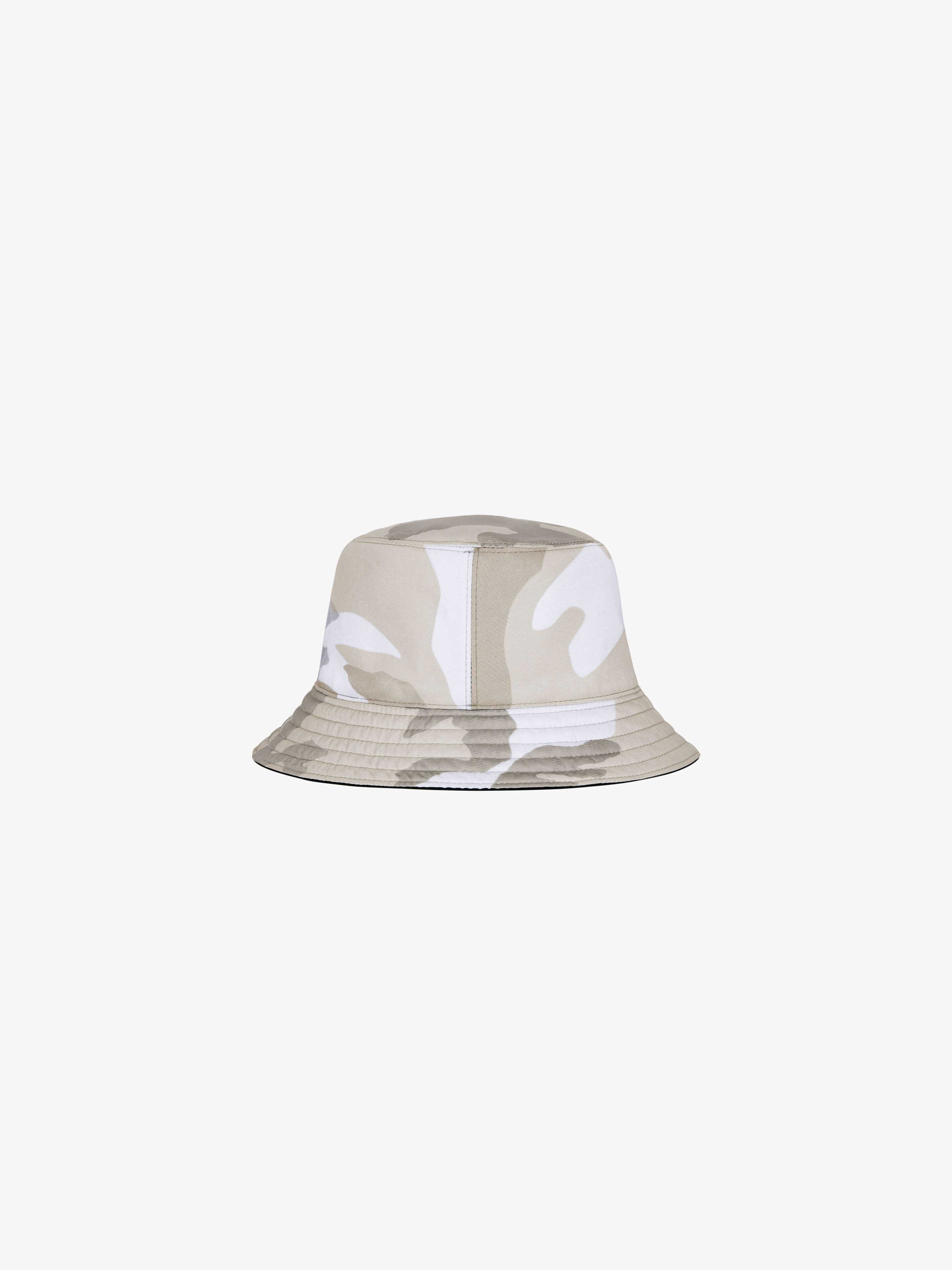 GIVENCHY REVERSIBLE BUCKET HAT WITH CAMOUFLAGE PRINT - 5