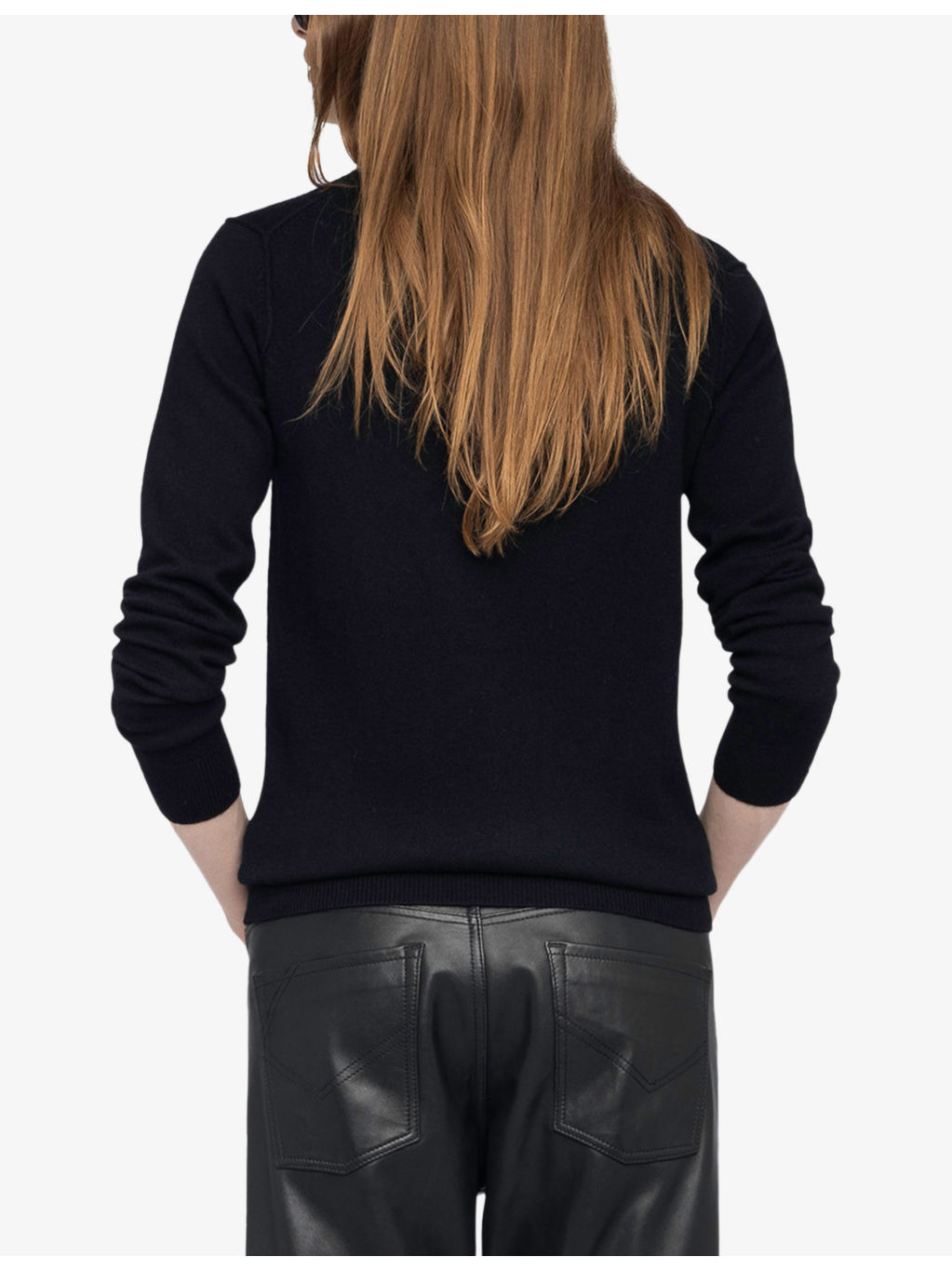 Kendy Heart-Embroidered Wool and Cashmere-Blend Jumper - 4