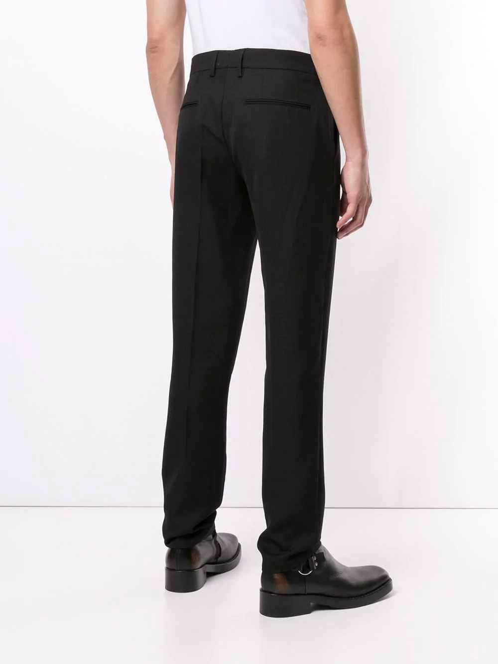 straight-leg trousers - 4