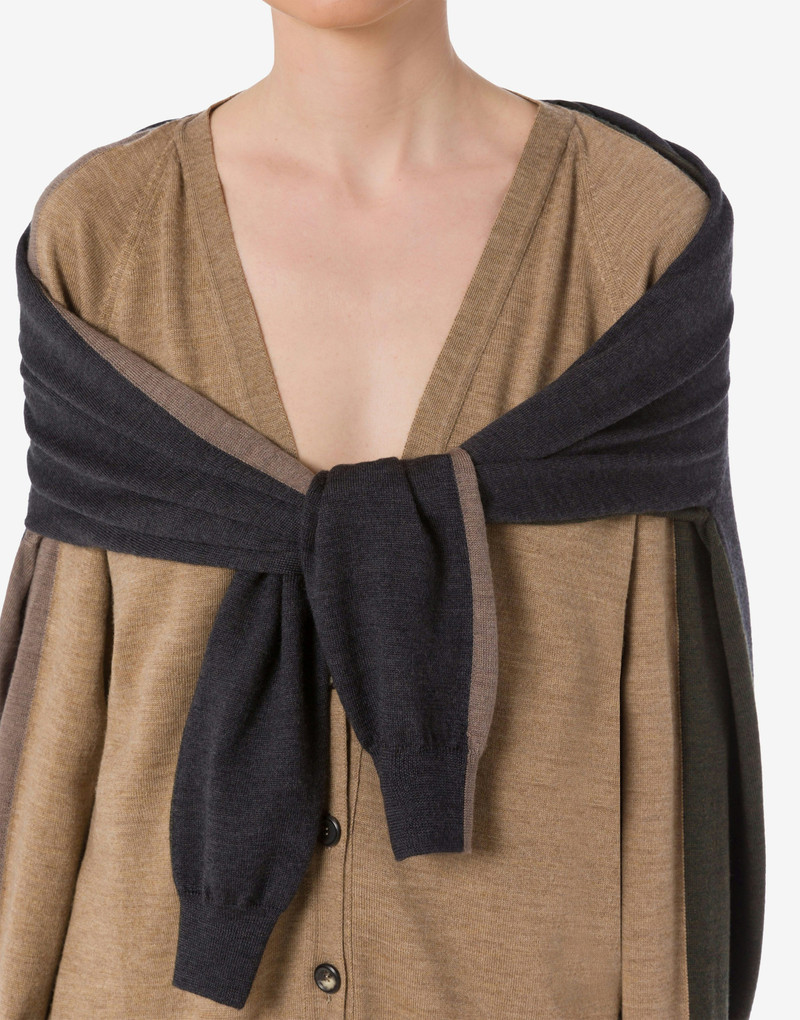CARDIGAN IN WOOL LAYER UP 5