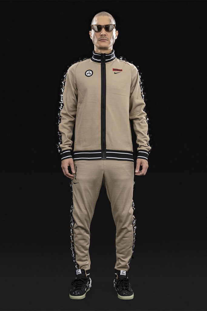 GGG-J1-247 Nike® Acronym® Track Jacket Knit KHAKI/BLACK ] with GGG-P1-247 - 1