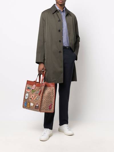 Paul Smith single-breasted trench coat outlook