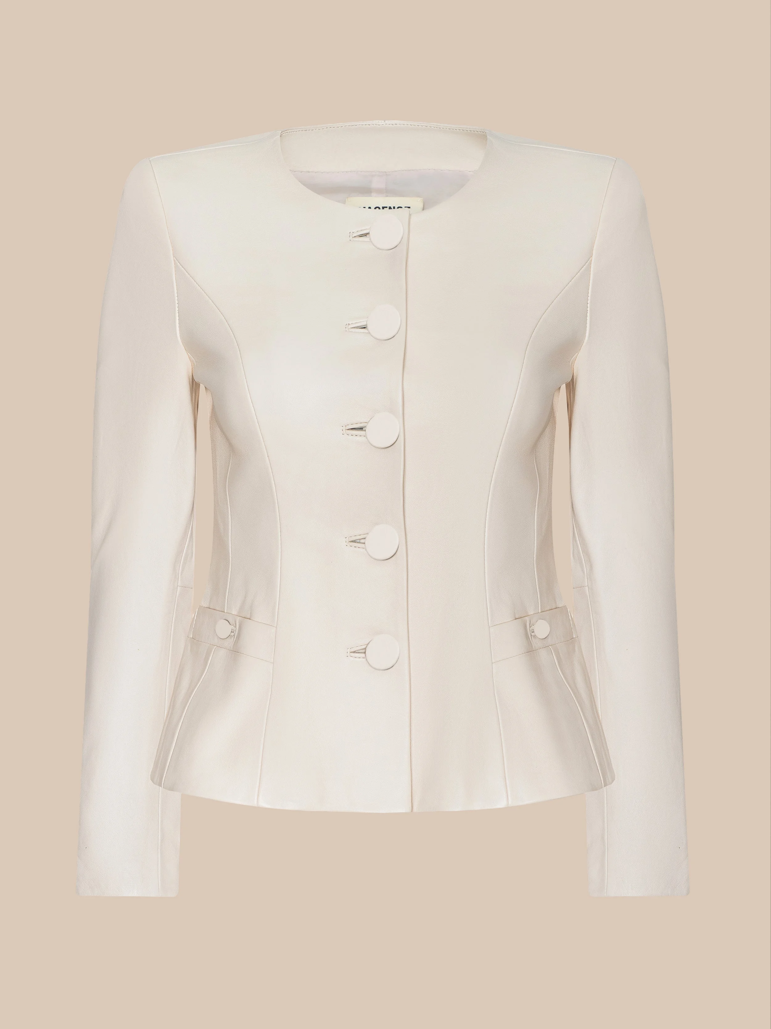 Mariella Leather Jacket - 1