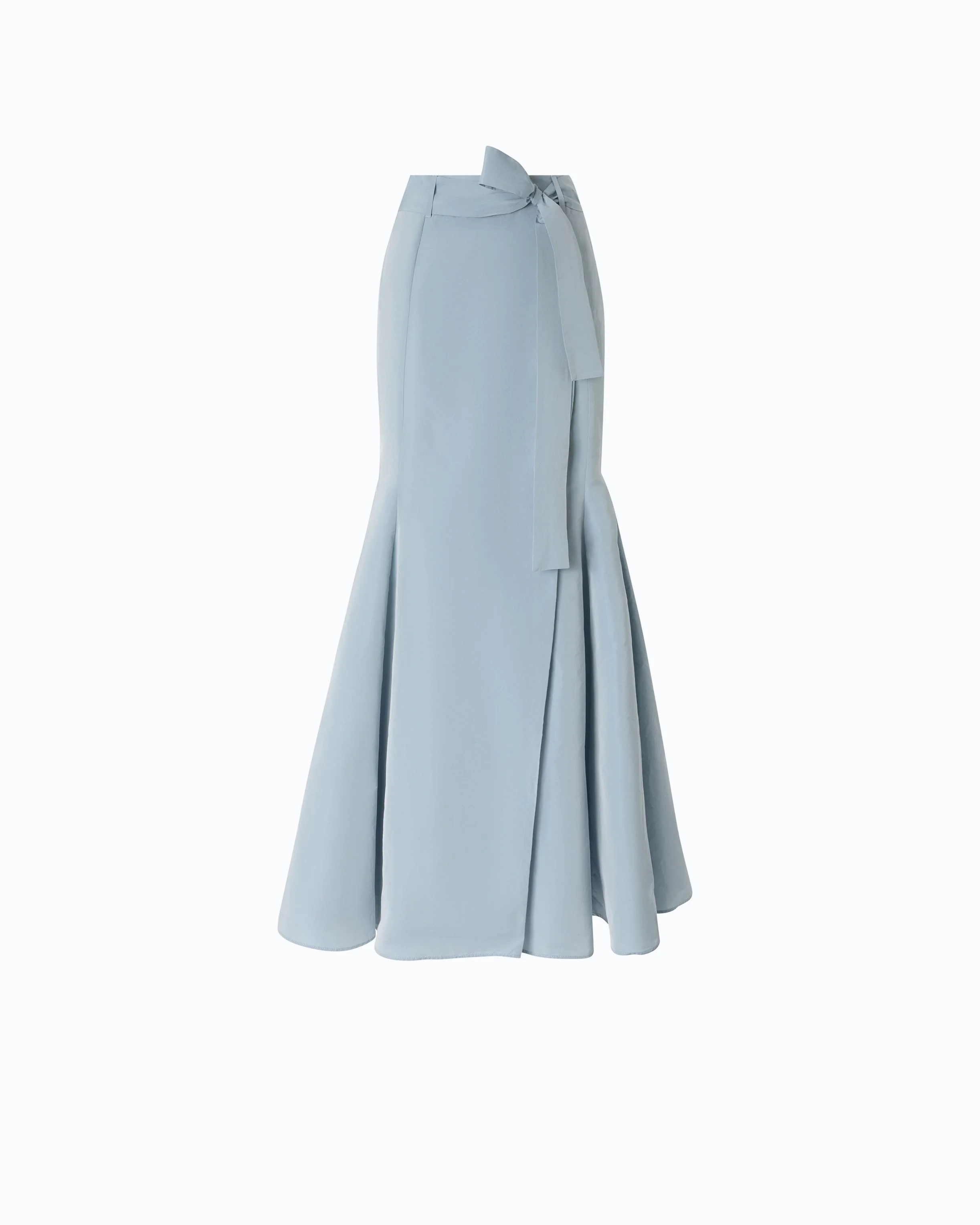 LONG TAFFETA MERMAID SKIRT - 1
