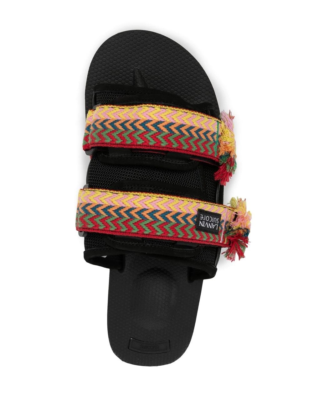 x Lanvin Curb woven-strap sandals - 4