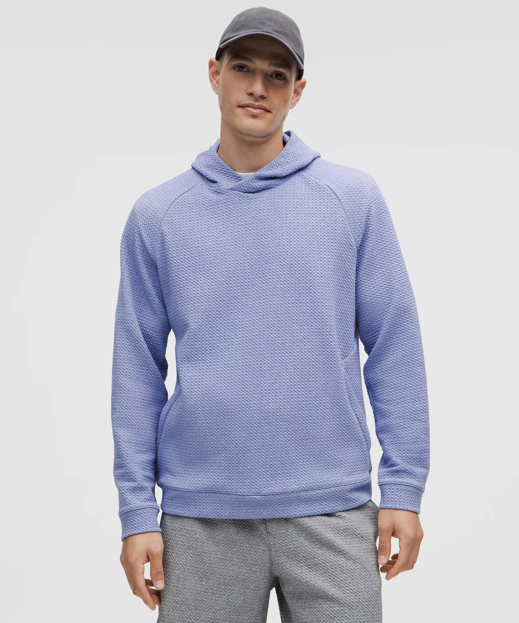 Textured Double-Knit Cotton Hoodie - 1