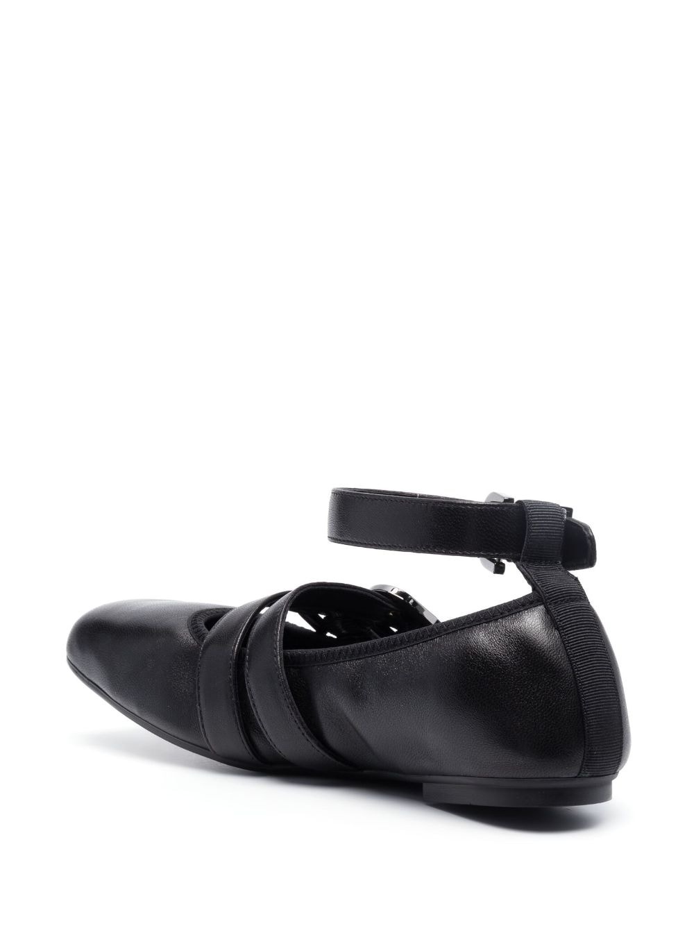 Maverick leather ballerina shoes - 3
