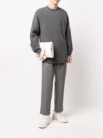 extreme cashmere Crewhop cashmere-blend jumper outlook