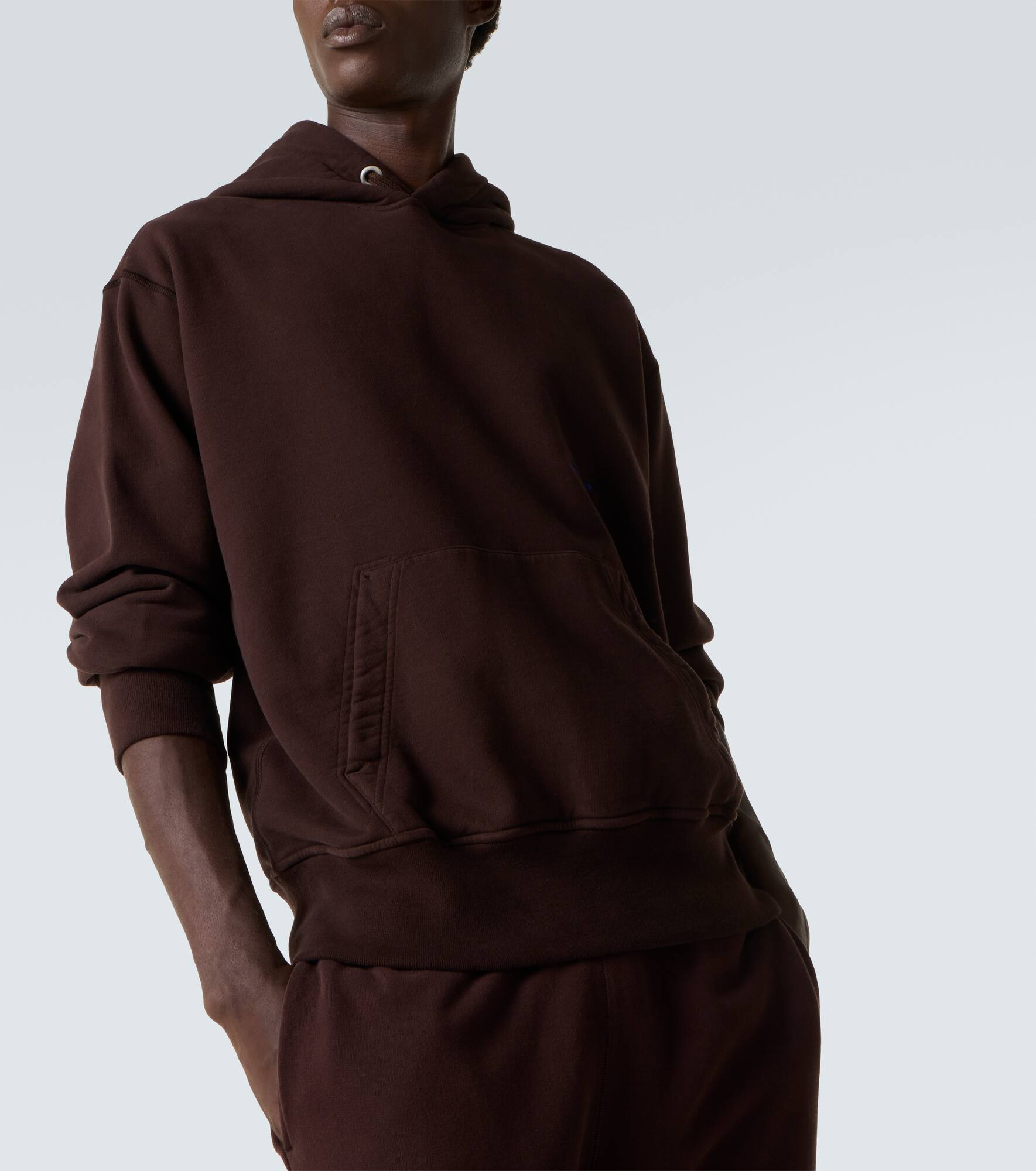 Cotton jersey hoodie - 5