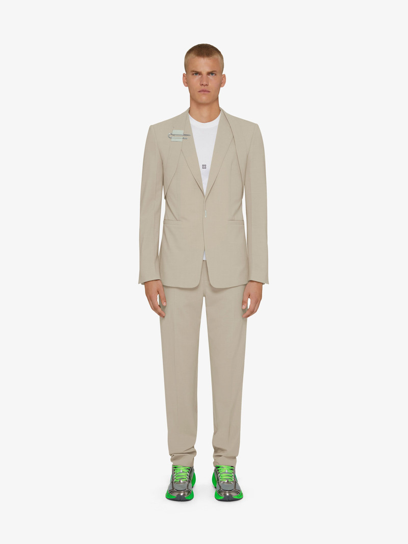 Givenchy SLIM-FIT U-LOCK JACKET IN WOOL BLEND outlook