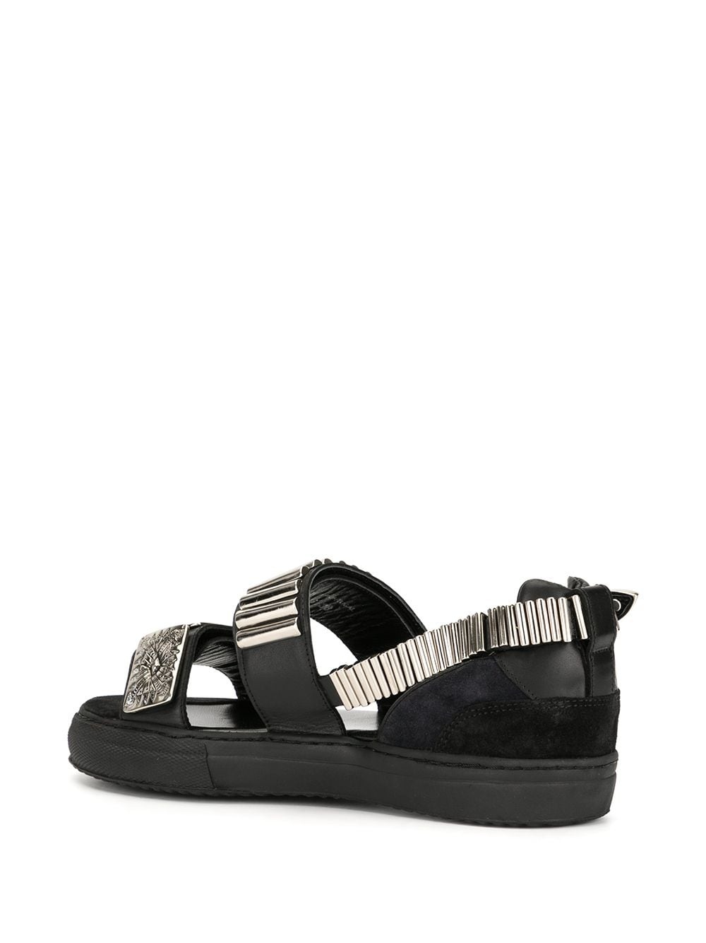 embellished flat sandals - 3