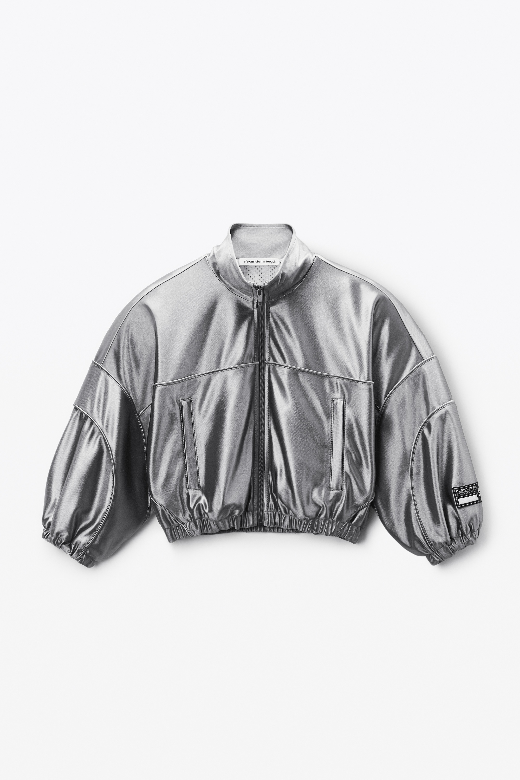 Cropped Track Jacket - 1