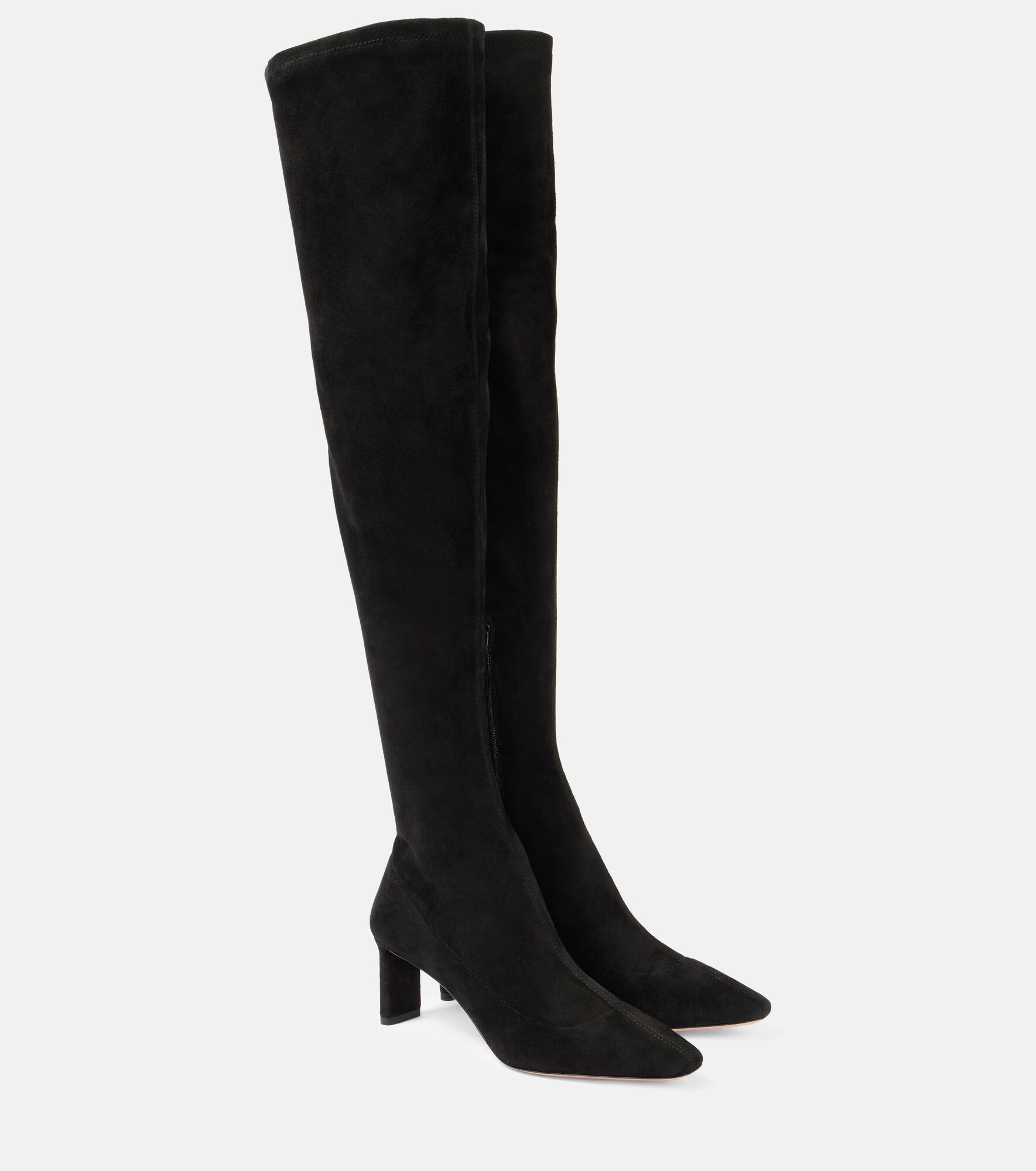 Zenn 65 suede knee-high boots - 1