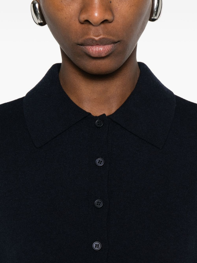 button-up collar polo top 5