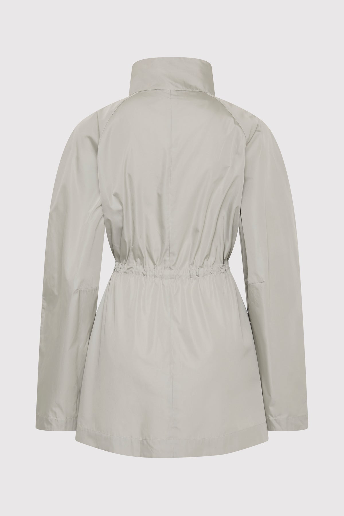 Paper Taffeta Parka - Silver - 8