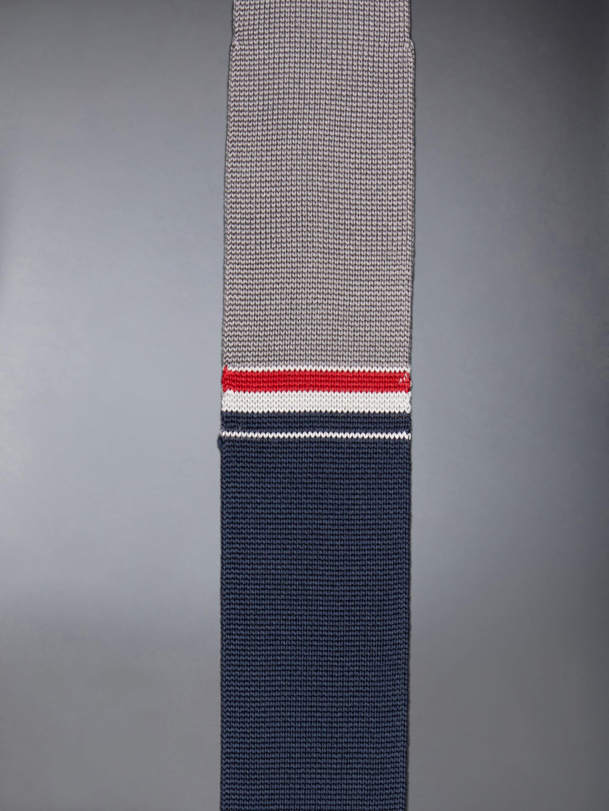 Funmix Silk Knit Striped Tie - 4