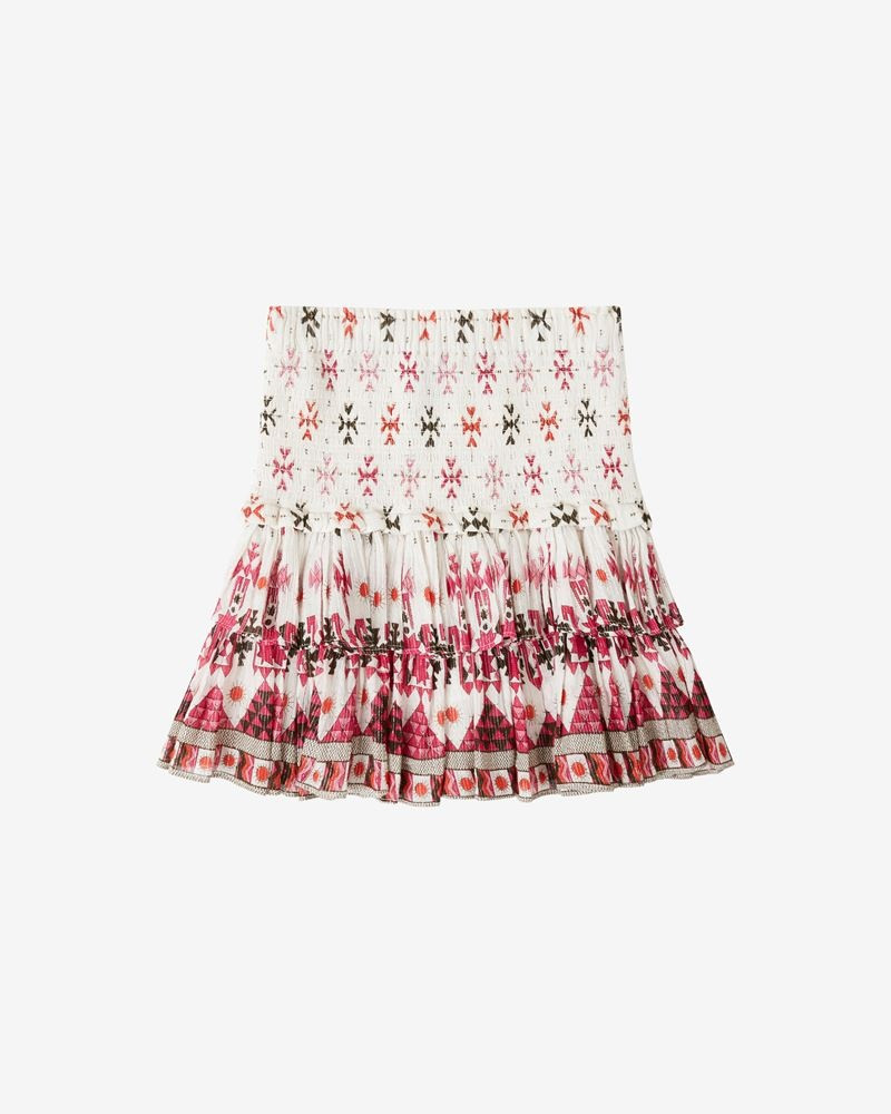 NAOMI COTTON AND LUREX SHORT SKIRT 1