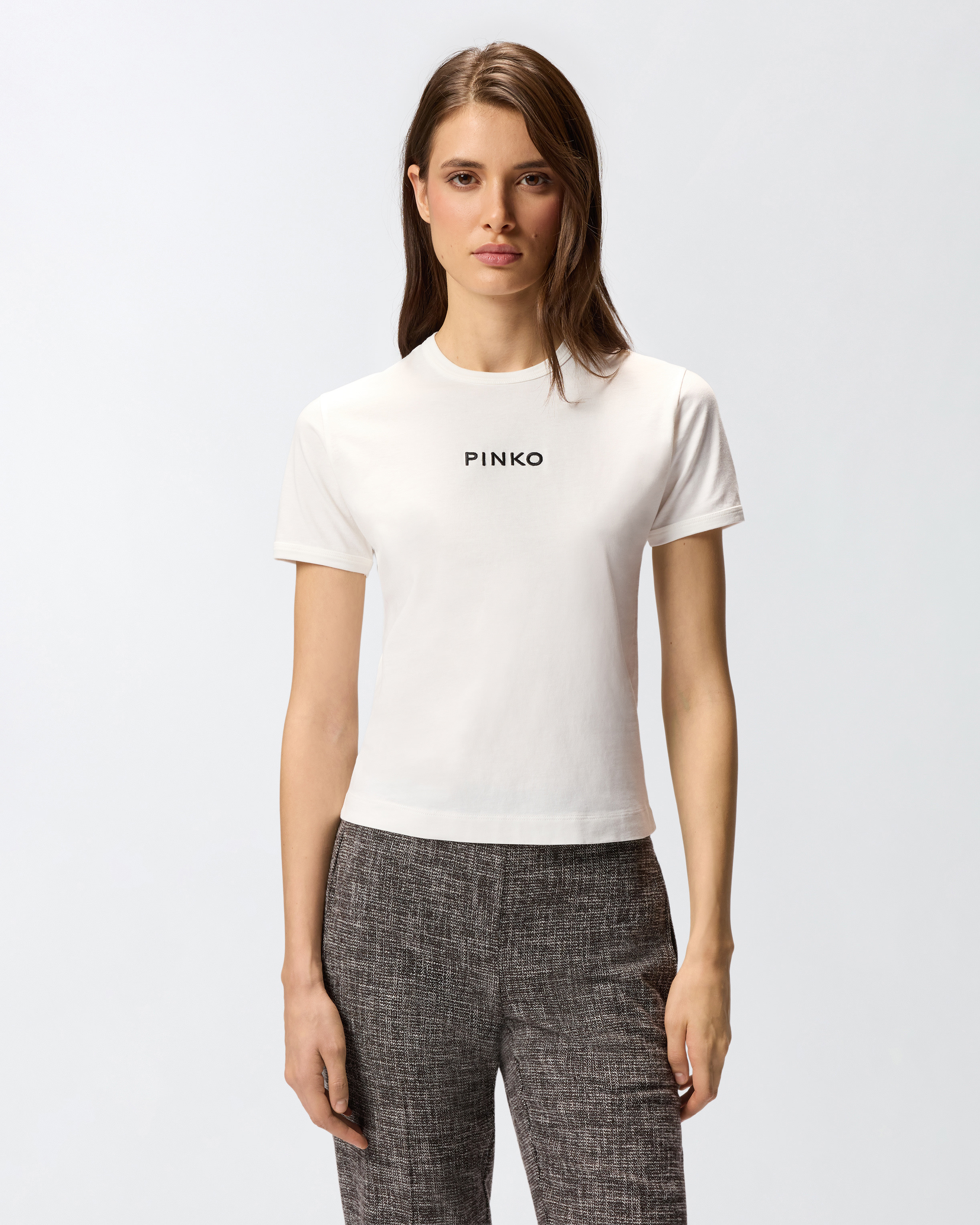 SHORT-SLEEVED T-SHIRT WITH EMBROIDERED LOGO - 2