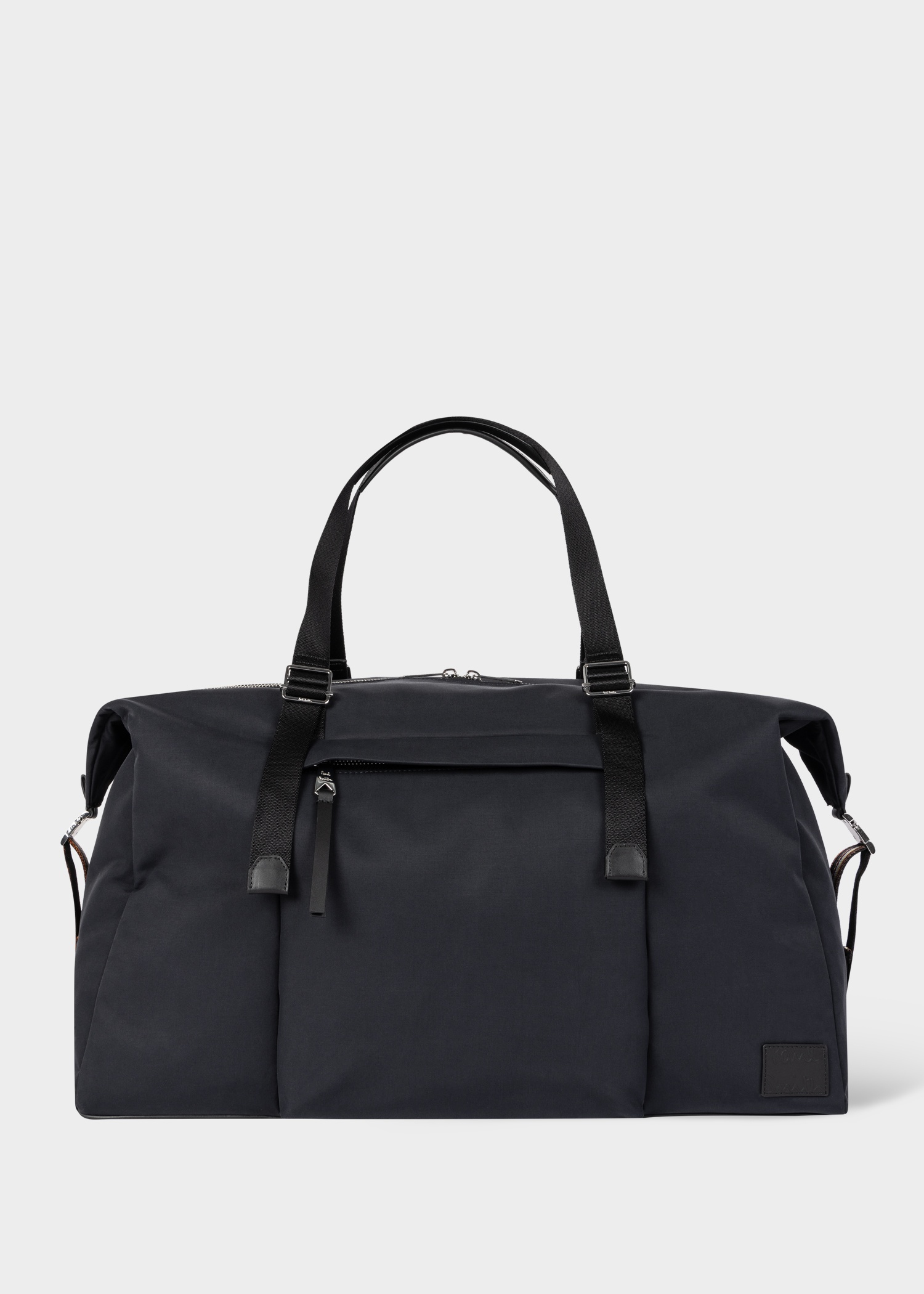 Navy Cotton-Blend Canvas Holdall - 1