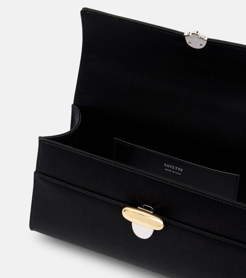 Symmetry Small satin top-handle bag 3