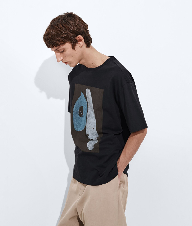 Bottega Veneta Cotton Jersey Printed T-Shirt outlook