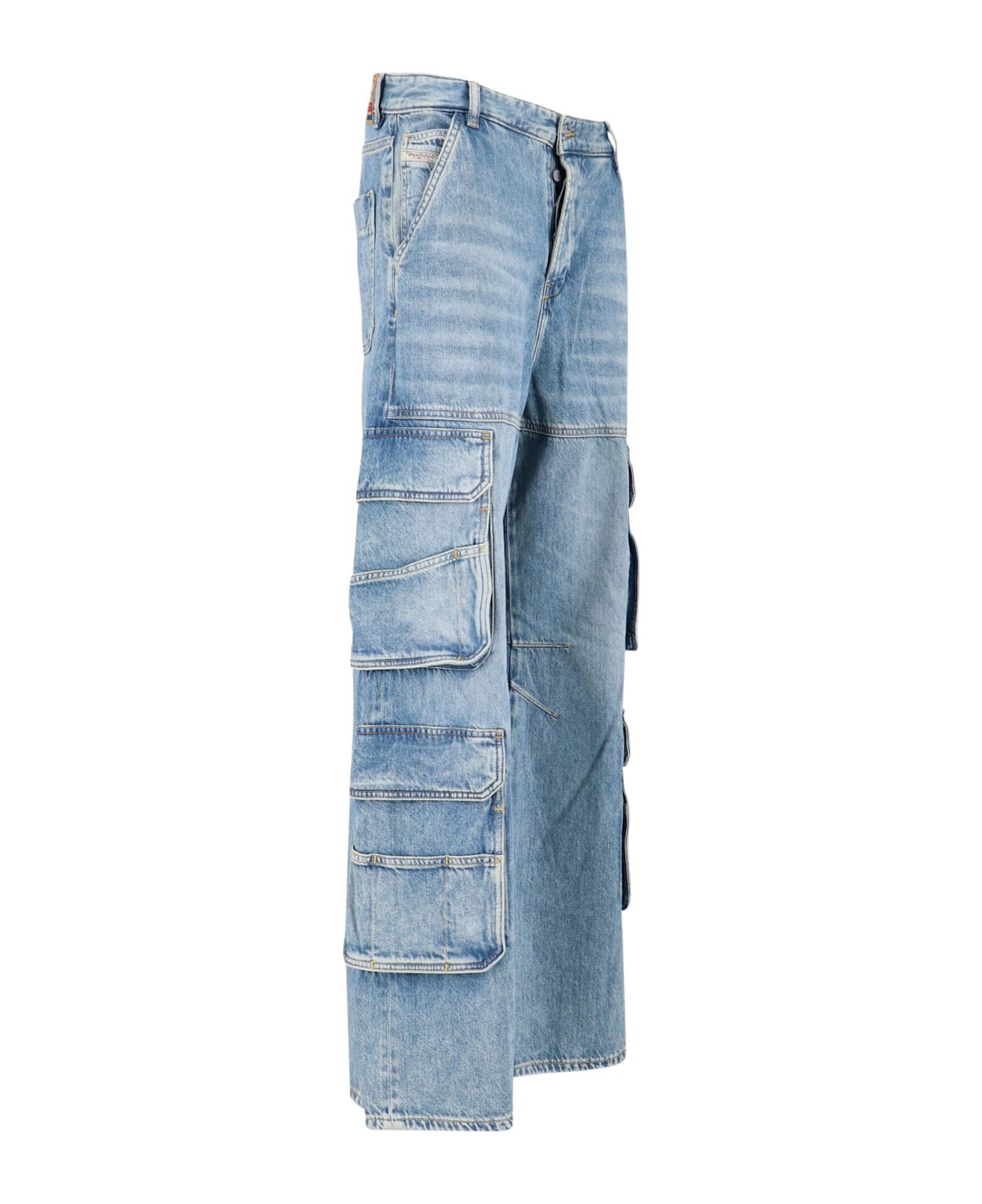 '1996 D-sire Odcbe' Cargo Jeans - 3