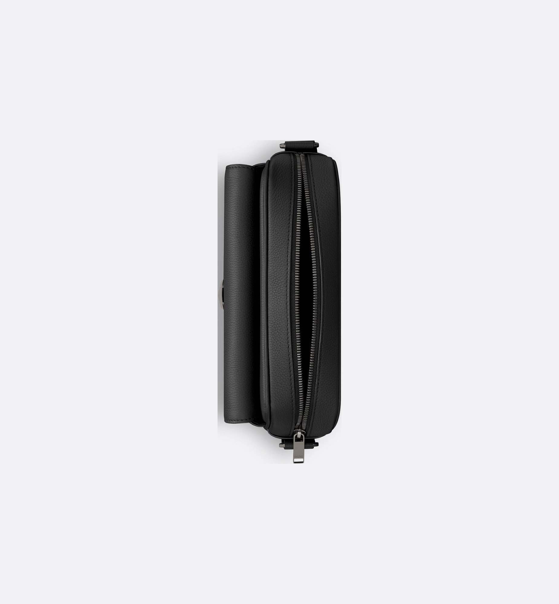 CD Icon Zipped Messenger Bag - 6