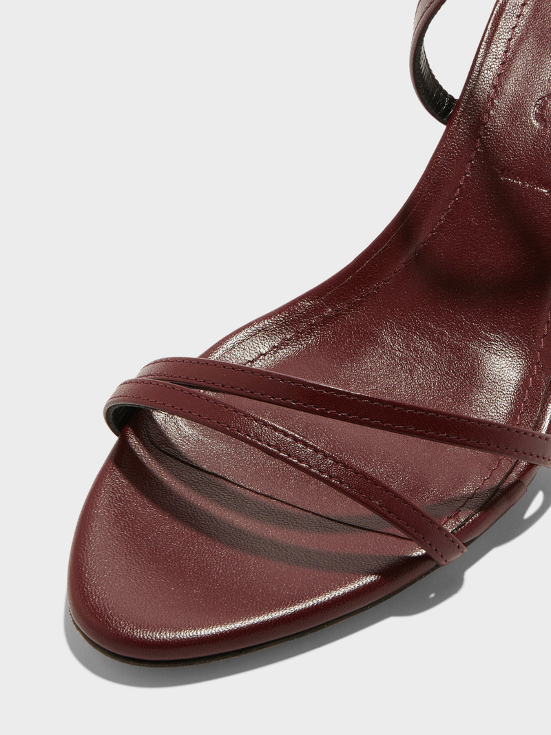 Maeve Leather Stiletto Sandals 3