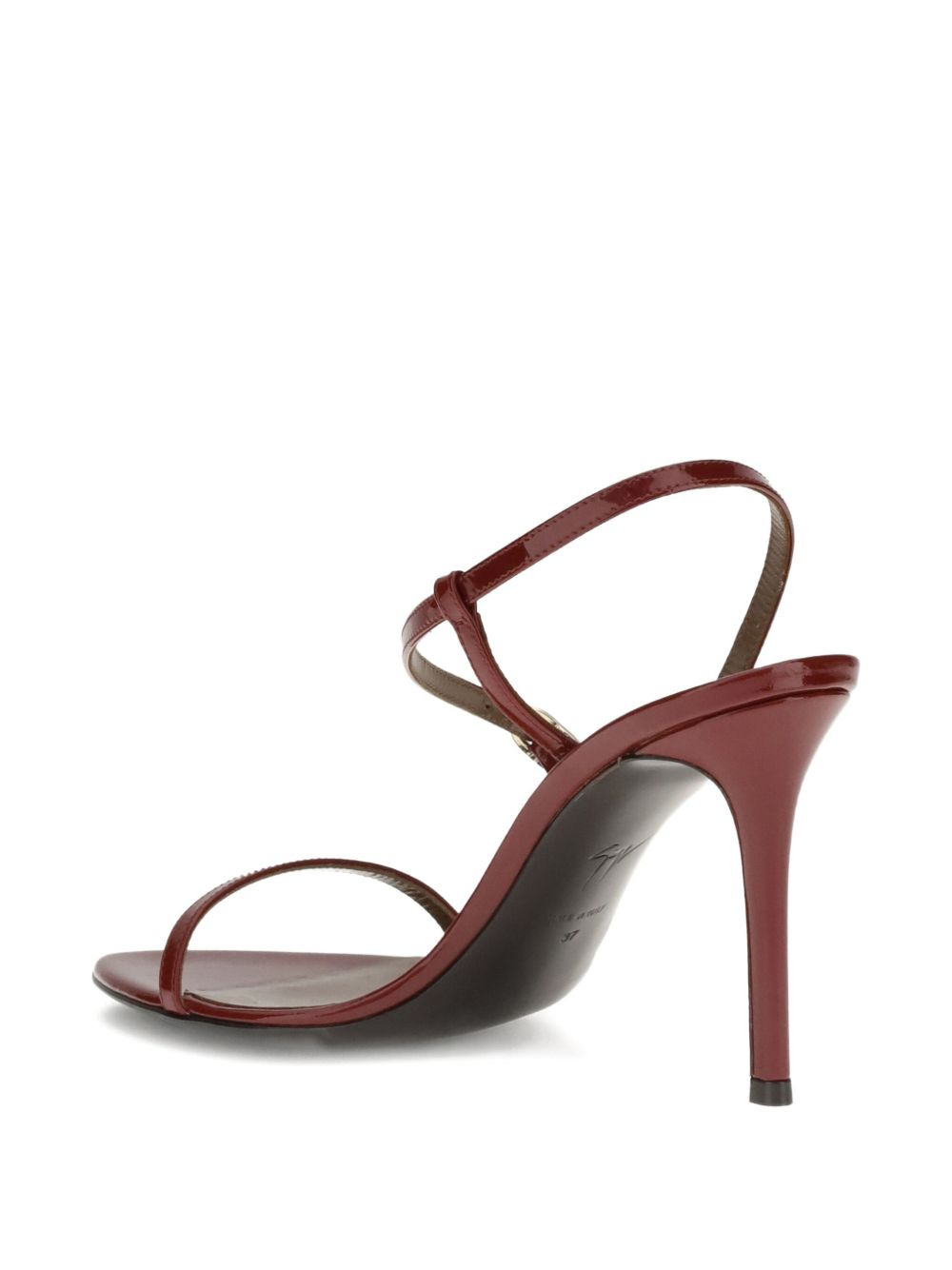 90mm buckle-detail stiletto sandals - 5