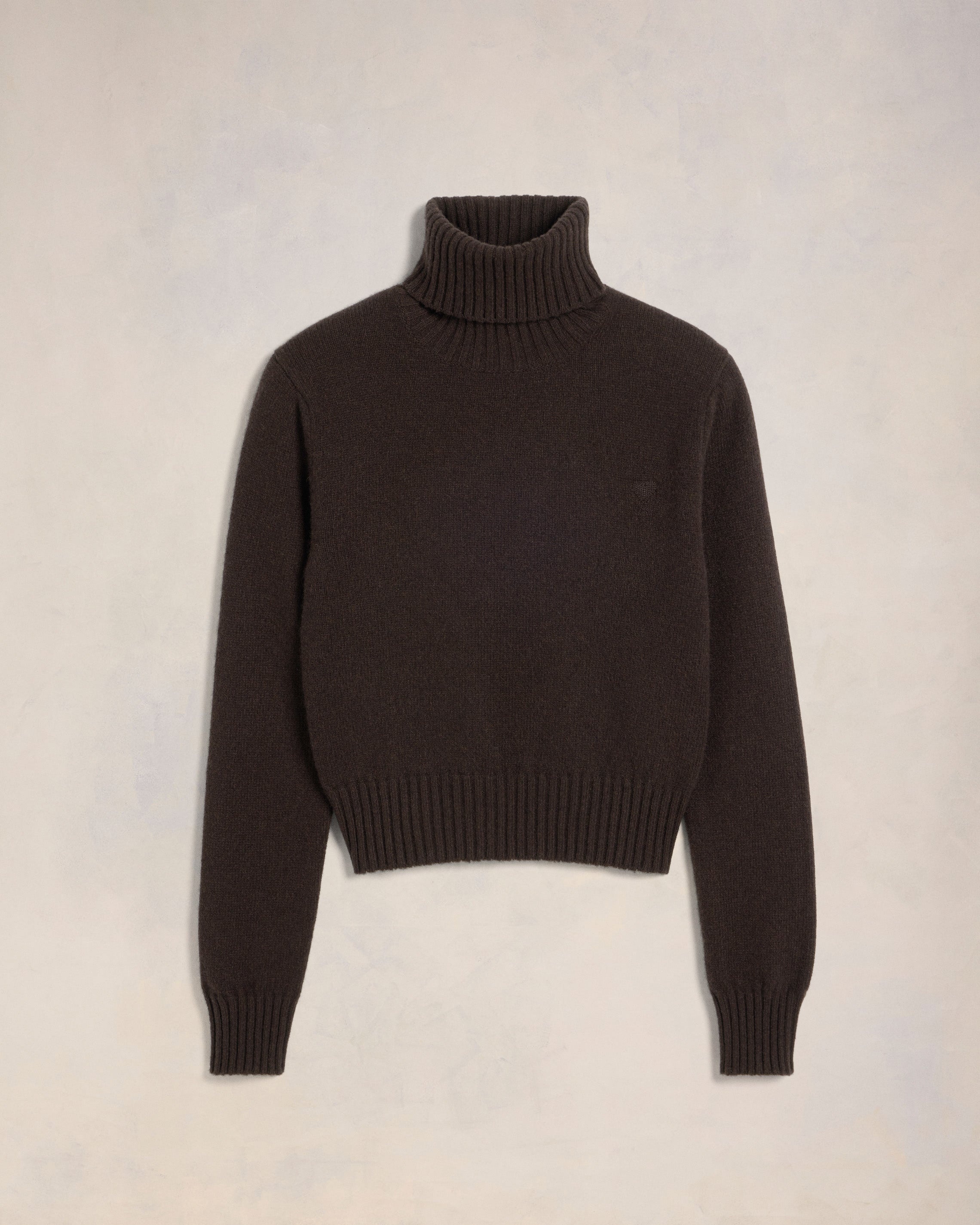 CASHMERE AMI DE COEUR TURTLE NECK SWEATER - 1