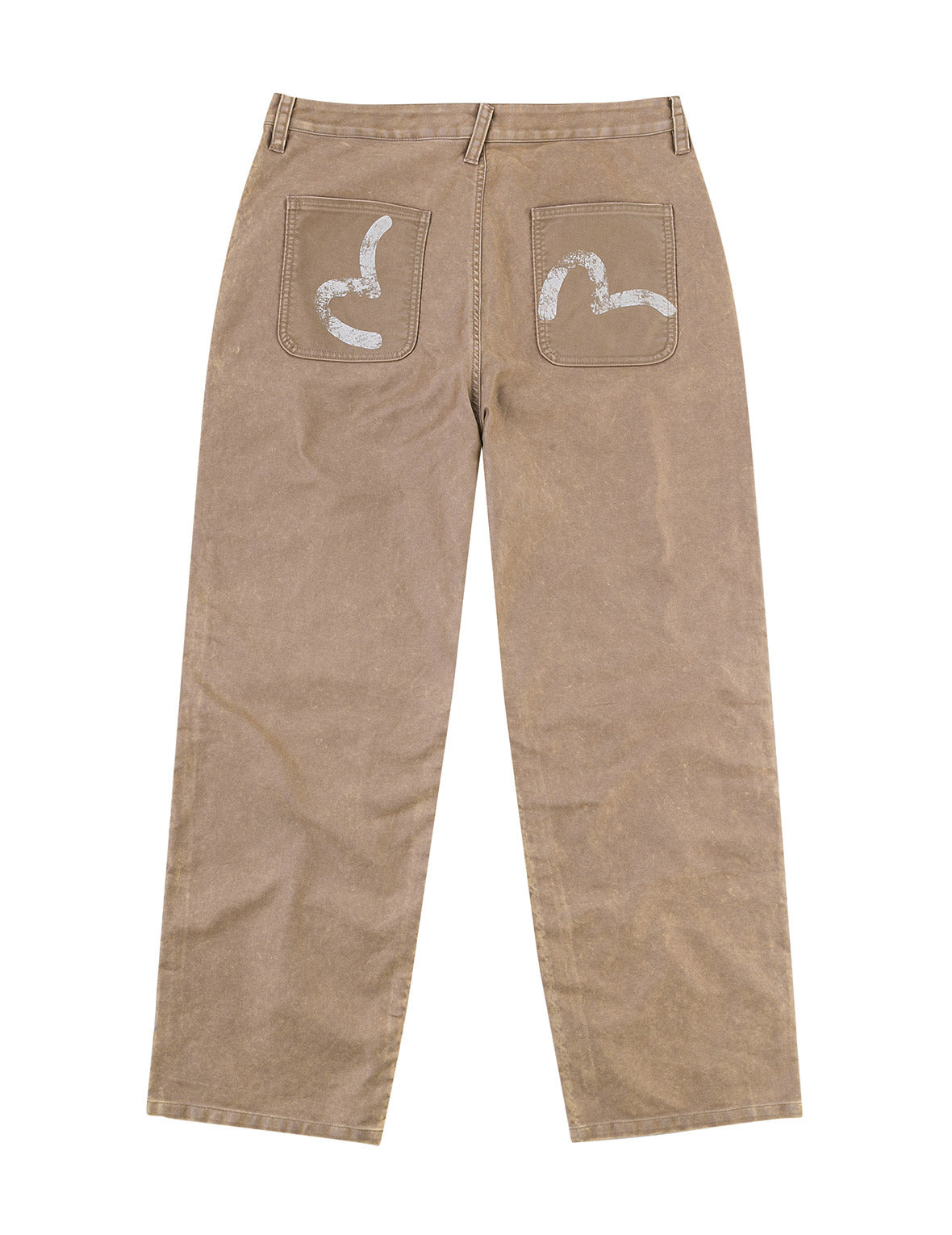 Seagull Print and Multi-Pocket Regular Fit Cargo Pants - 12
