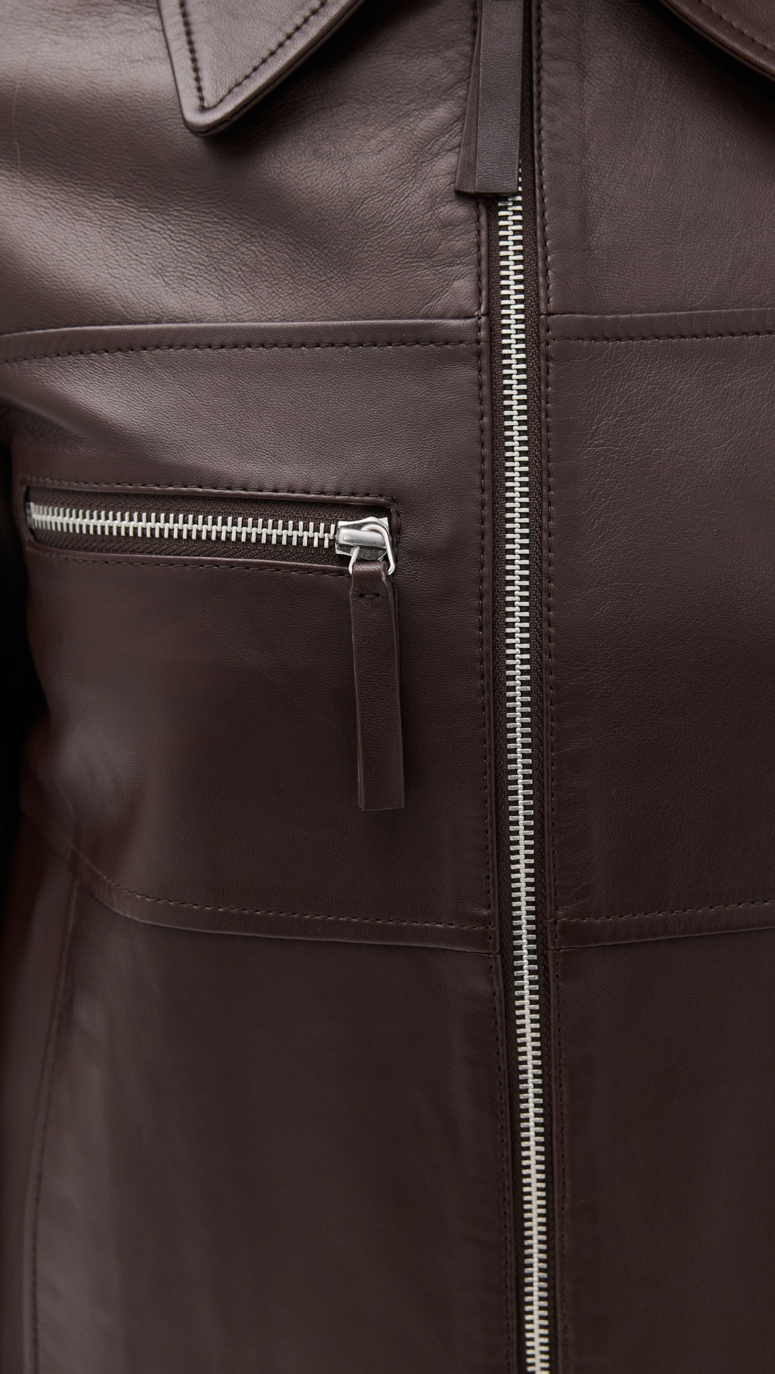 Annabel Jacket In Leather - 5