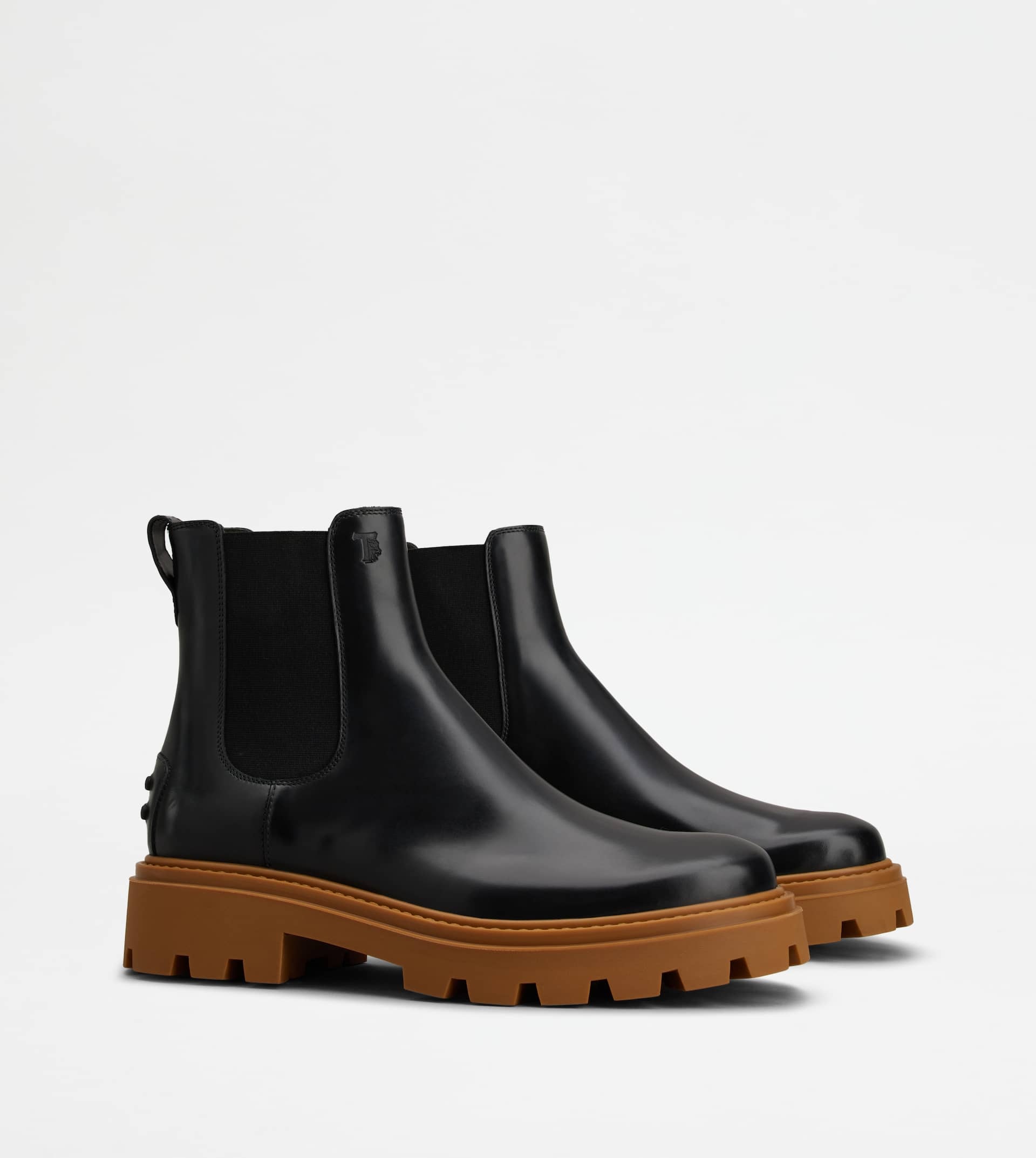 TOD'S CHELSEA BOOTS IN LEATHER - BLACK - 4