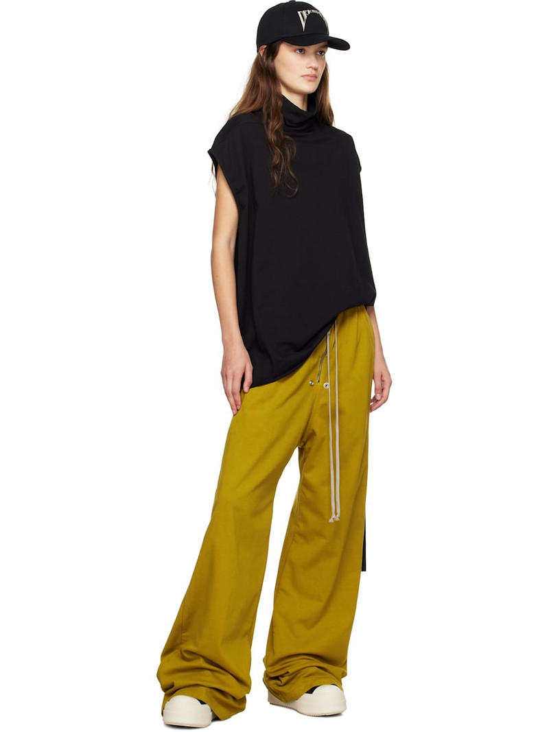 Rick Owens DRKSHDW Yellow Porterville Geth Belas Lounge Pants outlook