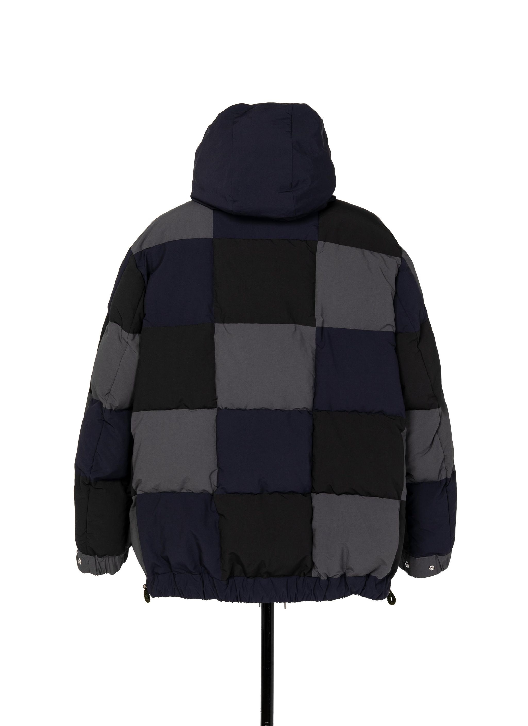 Patchwork Padded Blouson - 5