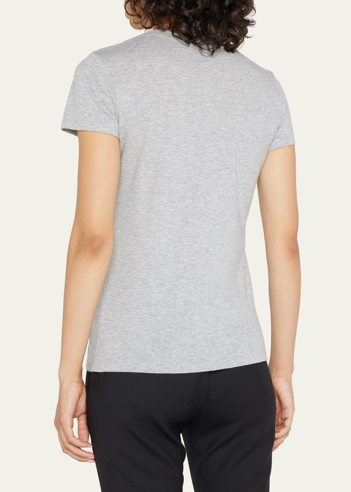 Essential Crewneck Pima Cotton Tee - 3